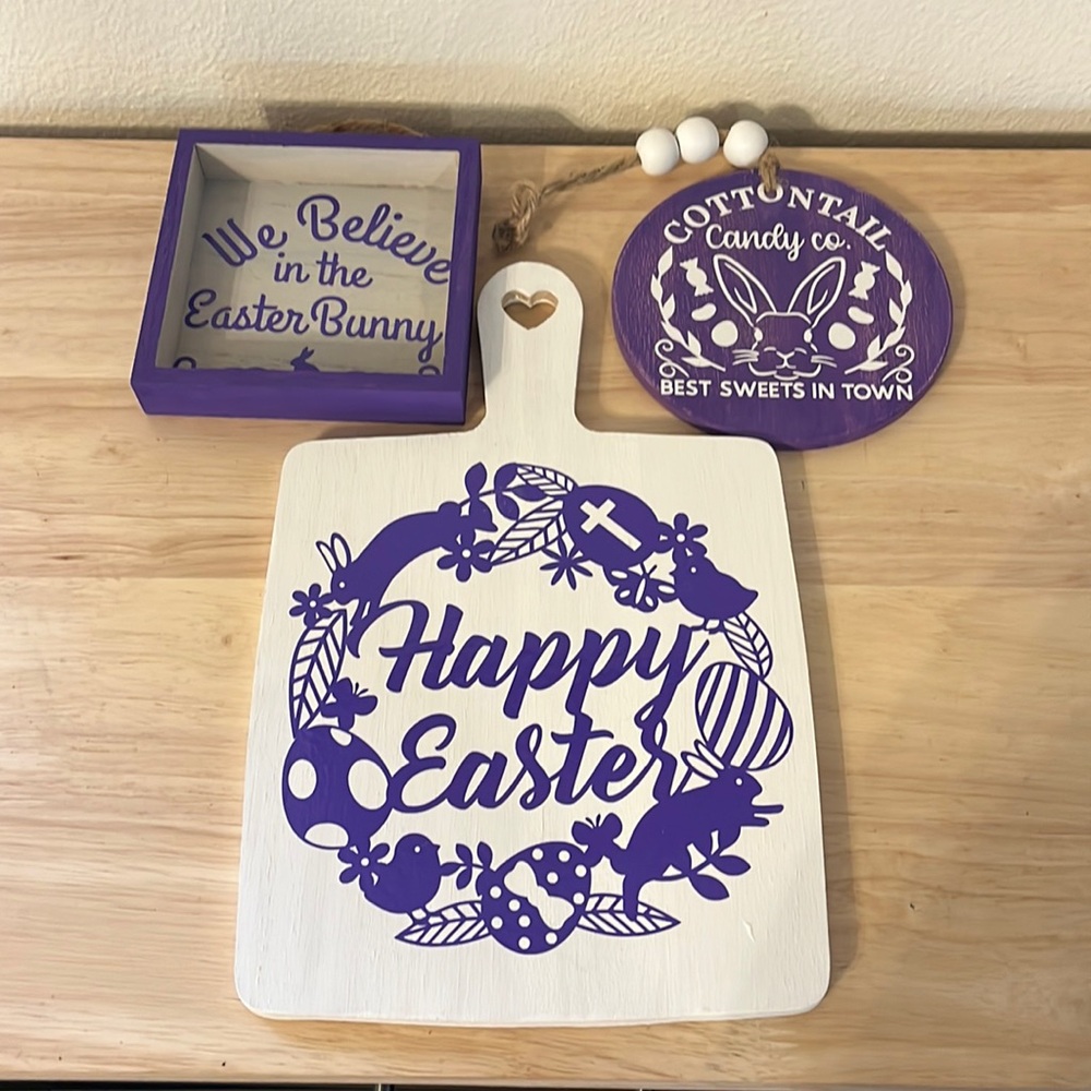 E4- Easter decor set